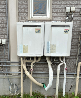 給湯器交換工事 施工前1