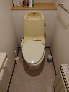 取替前のトイレ2